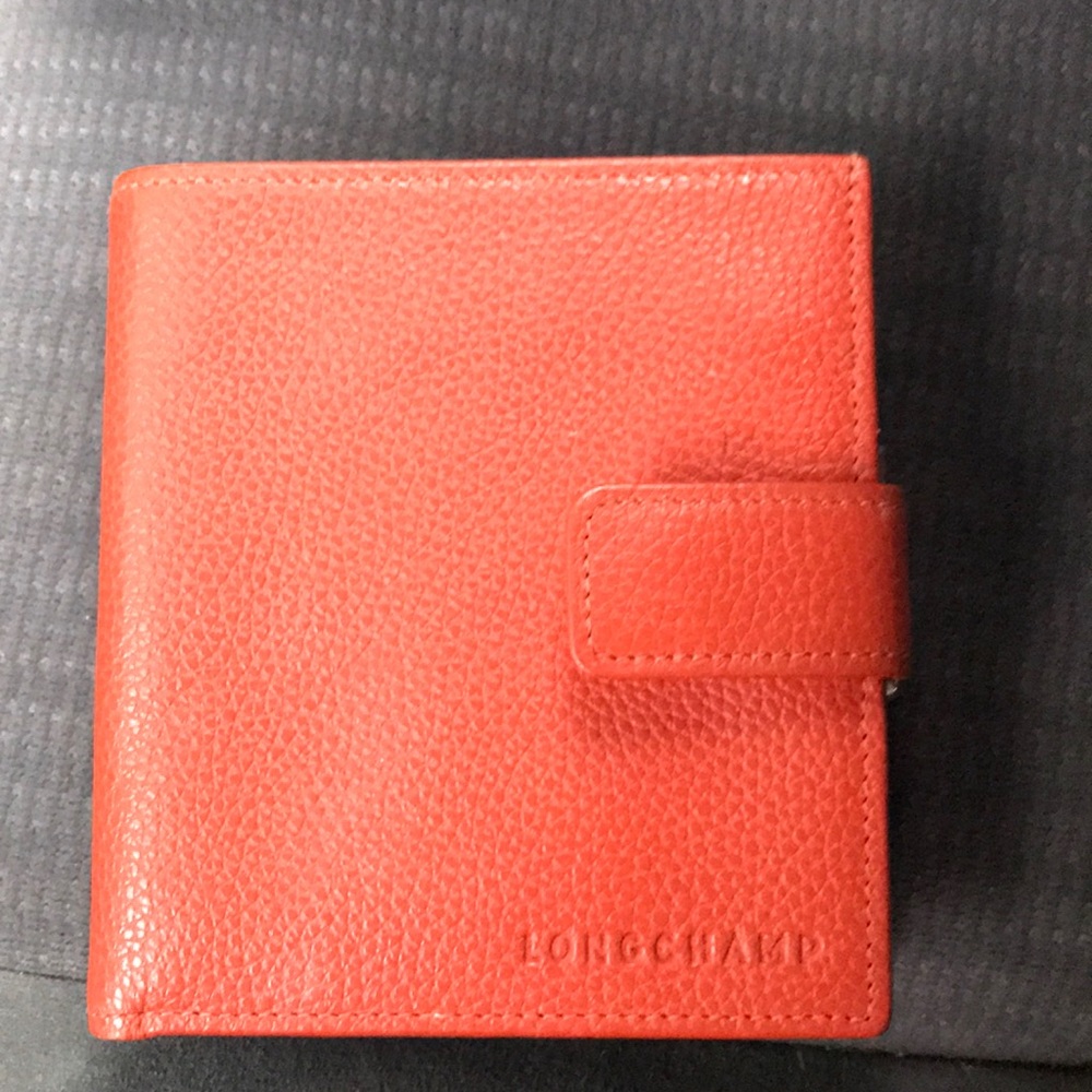 Longchamp le foulonne French wallet •authentic•